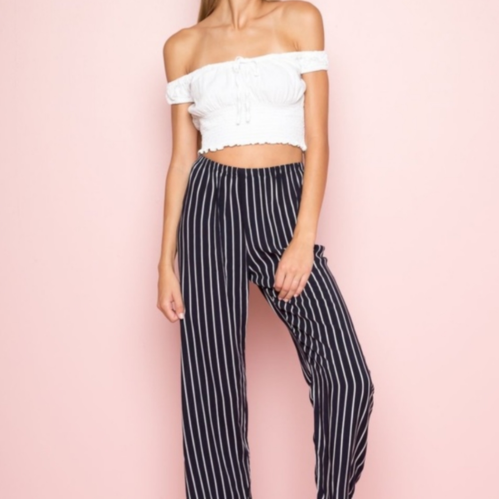 Brandy Melville Striped Pants